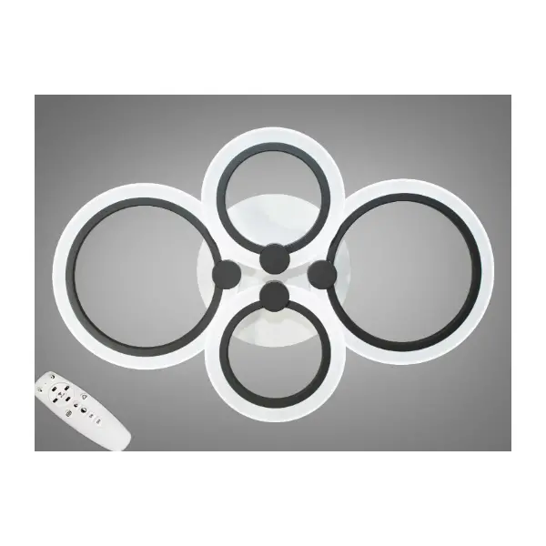 Світлодіодна люстра арт: A8022/4BK