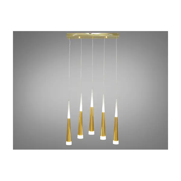 Сучасна світлодіодна люстра, 18W арт: 3002/5G