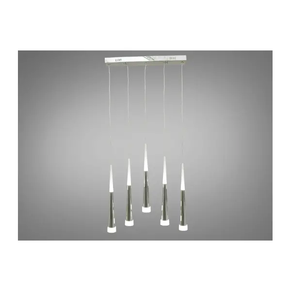 Сучасна світлодіодна люстра, 18W арт: 3002/5HR