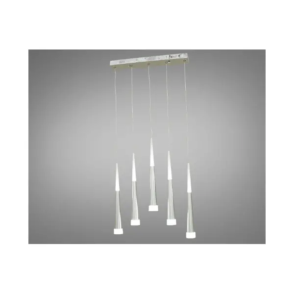 Сучасна світлодіодна люстра, 18W арт: 3002/5SV