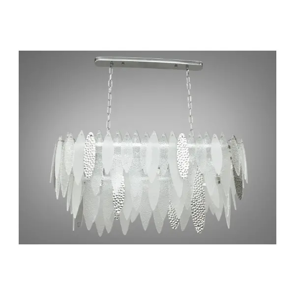 Люстра овальної форми для вітальні арт: 18039-900x350HR