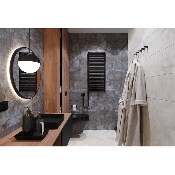 Плитка керамогранітна Metallica сірий RECT 600x600x10 Golden Tile