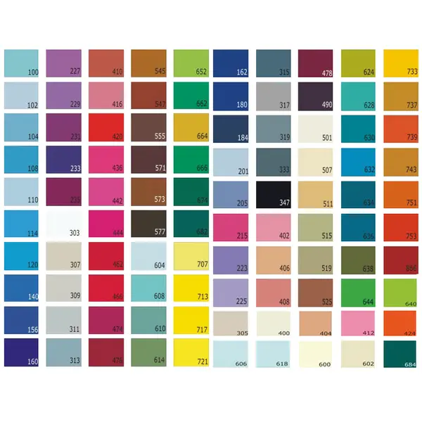 Палитра натяжного потолка