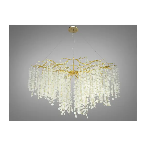 Сучасна кришталева люстра -ДОП-