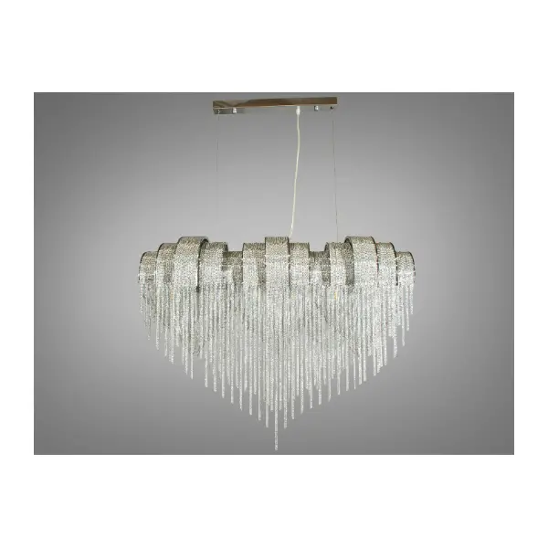 Сучасна класична люстра з ланцюжками, на 6 ламп -ДОП-