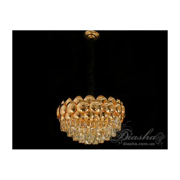 Сучасна кришталева люстра -ДОП-