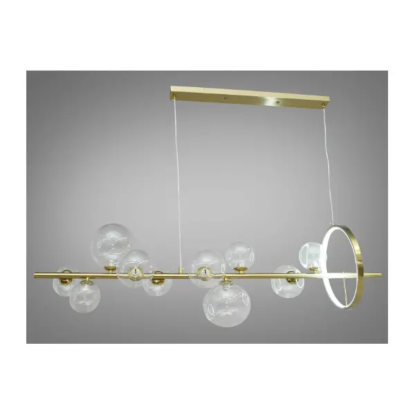 Люстра Loft на 10 плафонів -ДОП-