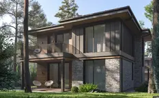 Архітектурний проєкт  для малоповерхового будинку в Києві